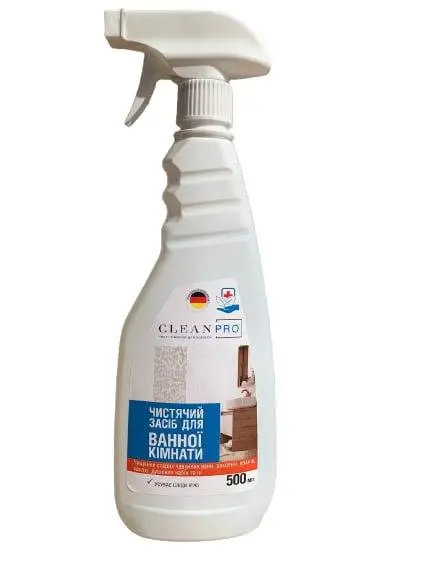 Засіб для чищення ванної CLEAN PRO 0,5 л. (4820257390077)